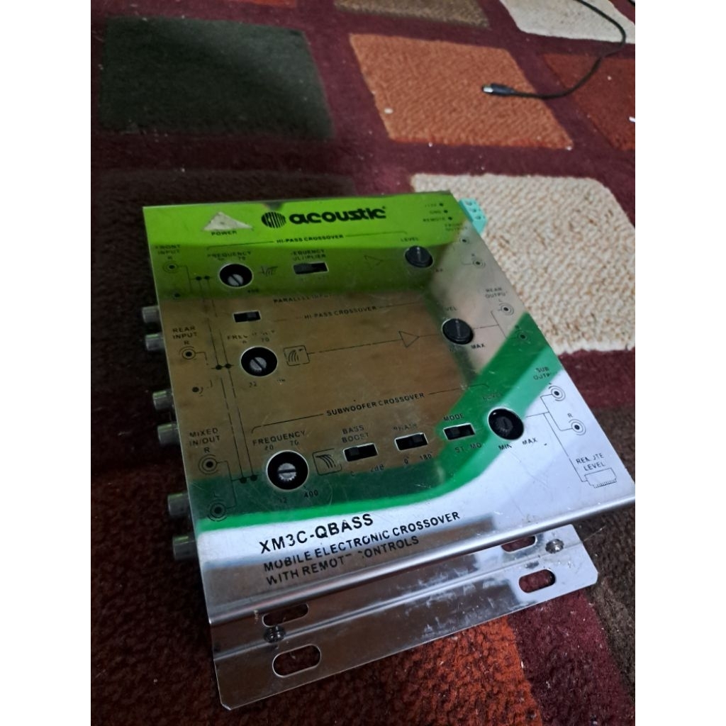 acoustic crossover XM3C-QBASS secon original Normal