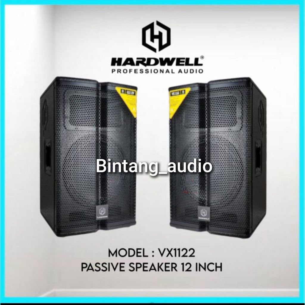 Speaker Hardwell VX1122 Pasif 12 Inch 2 Way Full Range Original Speaker Hardwell Passive garansi res