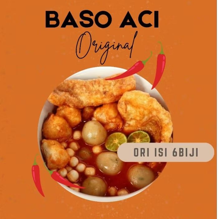 

1 bungkus baso aci original instan ( bacintul ori )