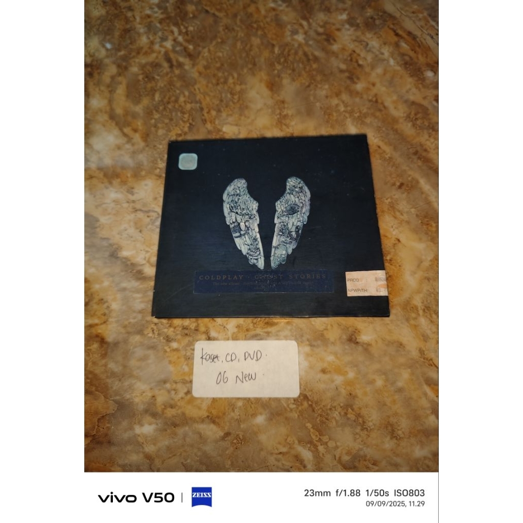 Kaset CD Coldplay Ghost stories