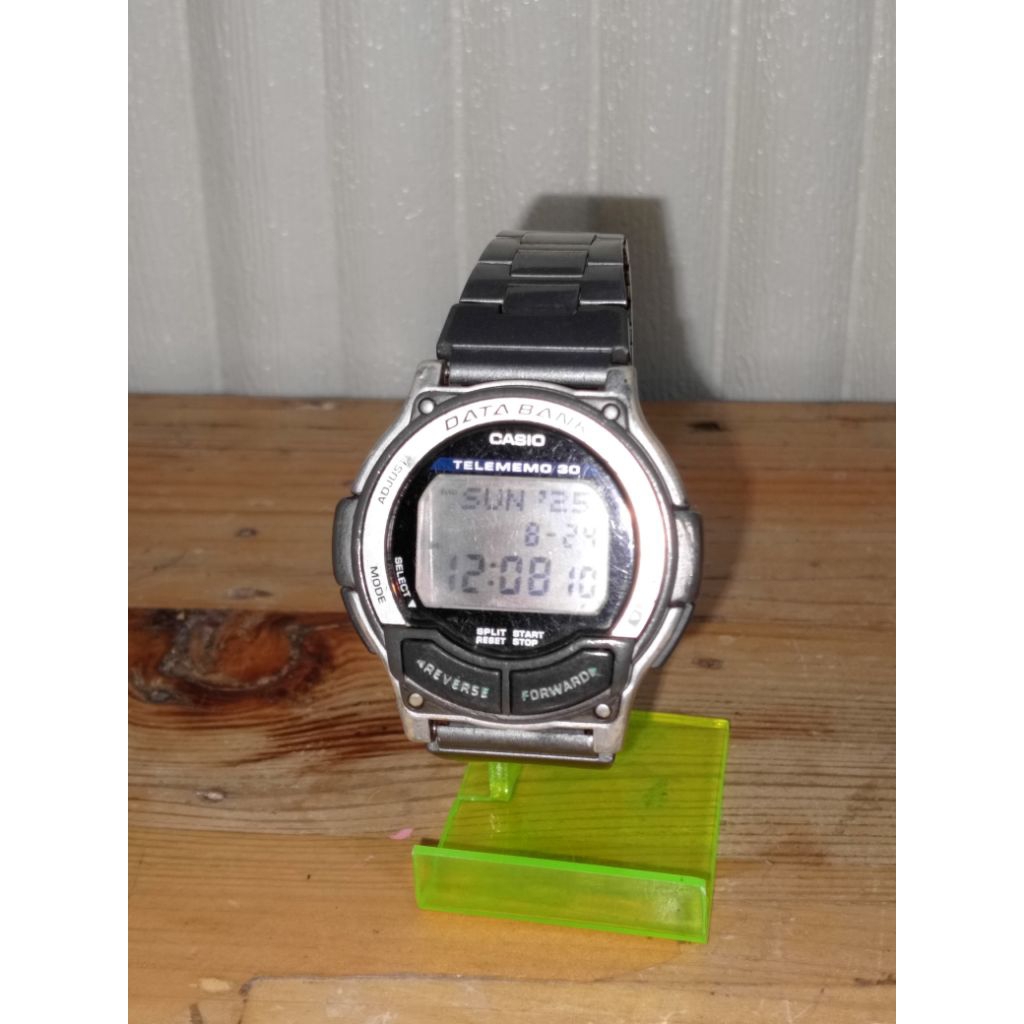 jam tangan pria rantai all normal all original casio