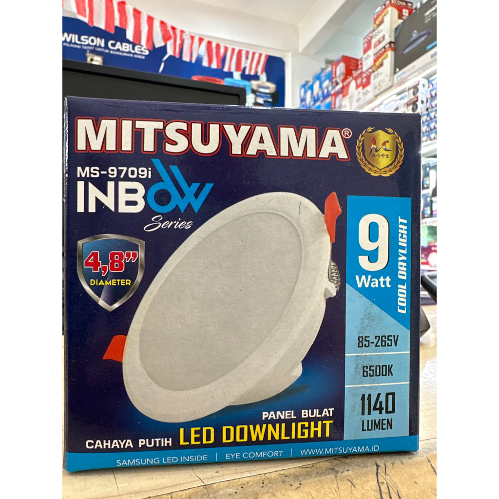 LAMPU DOWNLIGHT MURAH INBOW 9WATT CAHAYA PUTIH