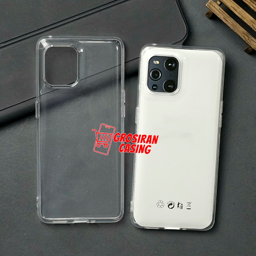 Softcase Bening Oppo Find X3 Oppo Find X3 Pro Oppo Find X2 Oppo Find X2 Pro Oppo Find X5 Pro Oppo Fi