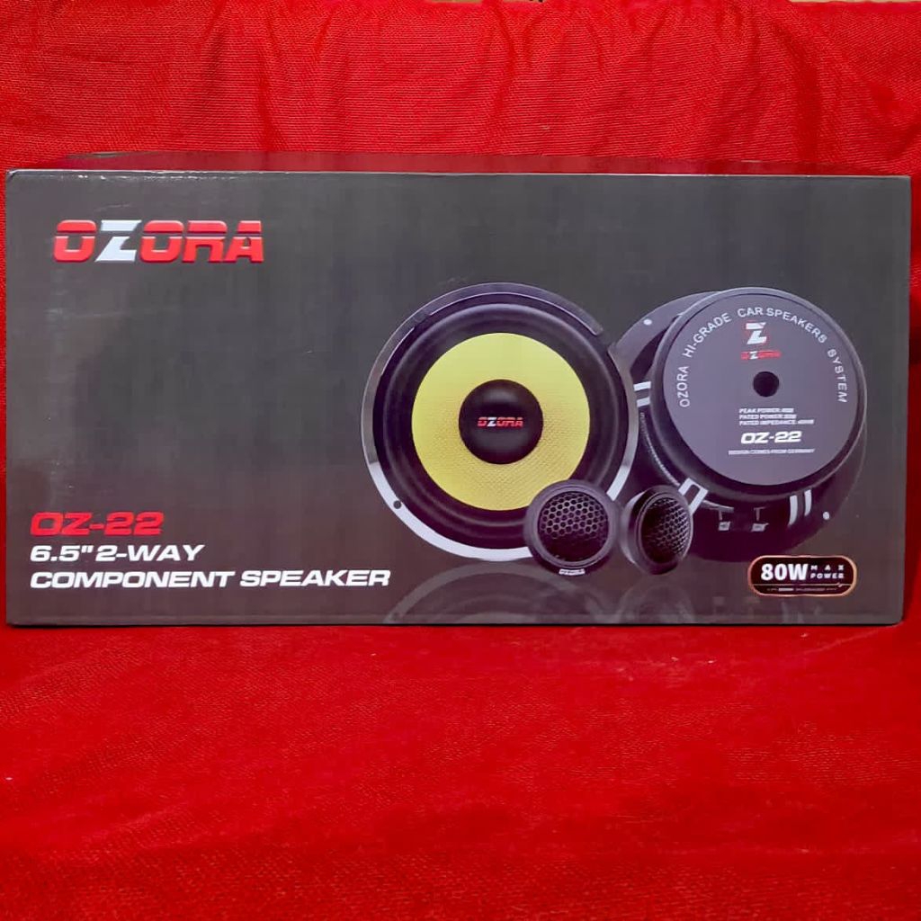 Speaker Split Ozora OZ-22 | Suara Jernih & Detail, Cocok Untuk SQ