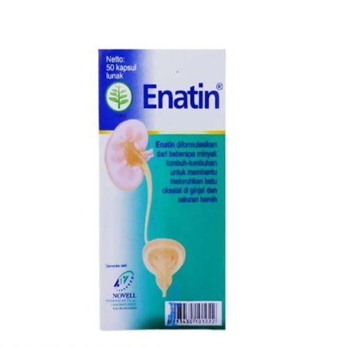 ENATIN KAPSUL ISI 50 TABLET- obat herbal