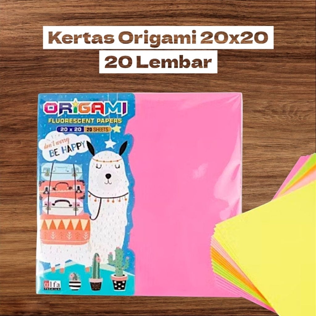 

Kertas Origami 20x20 Alfa Premium 20 Lembar