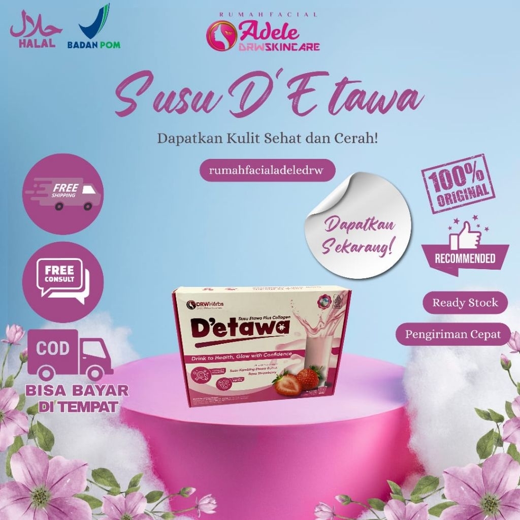 

D Etawa Susu Etawa Plus Collagen Rasa Strawberry