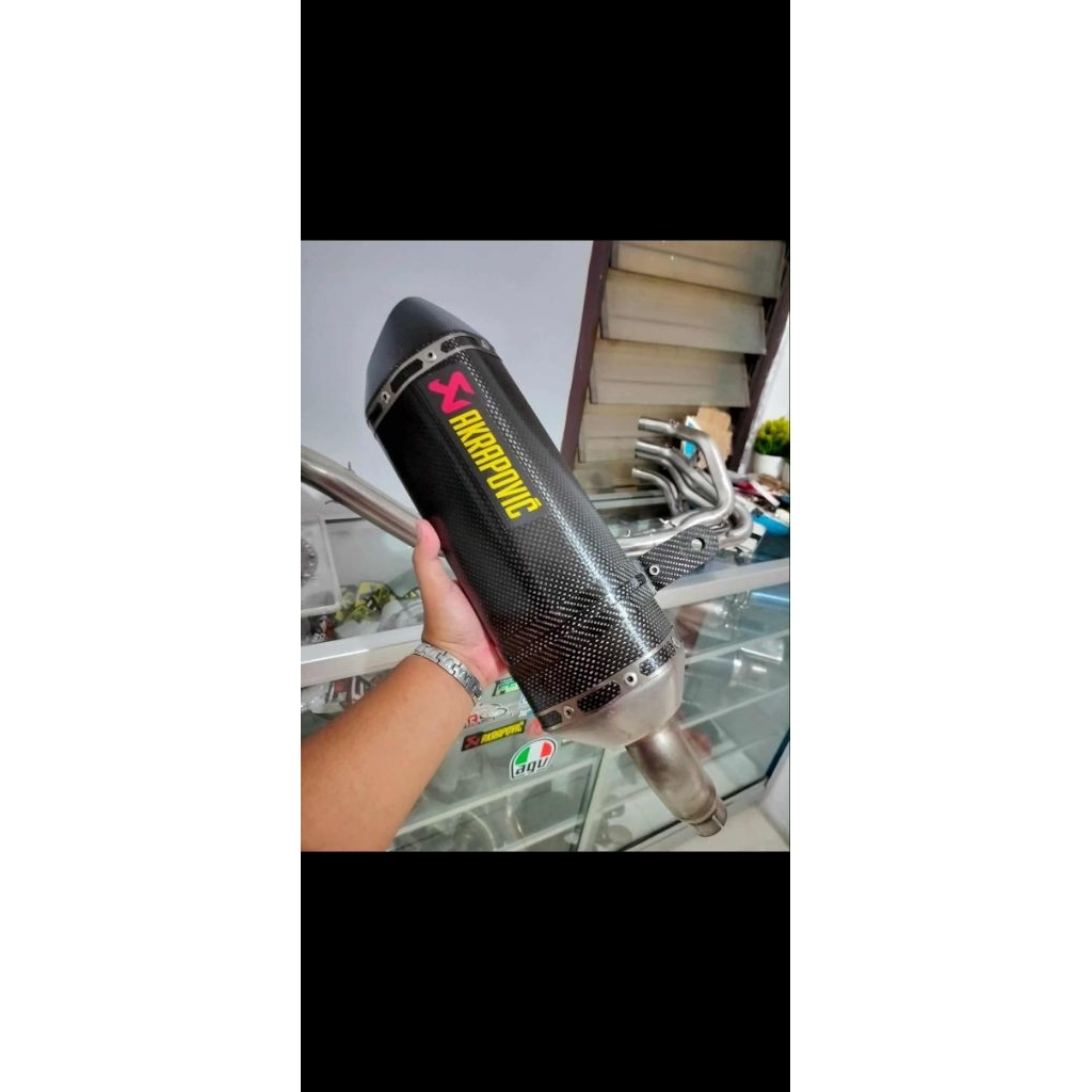 Akrapovic Slovenia karbon original ninja250fi z250fi ninja300