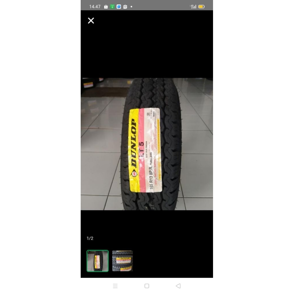 Ban Dunlop LT 5, 165 R 13 8PR