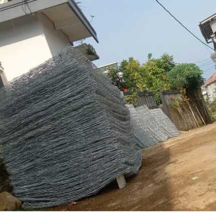 Bronjong, Kawat Bronjong, Bronjong Kawat Galvanis 2 x 1 x 0.5 m untuk kawat ukuran 3 mm