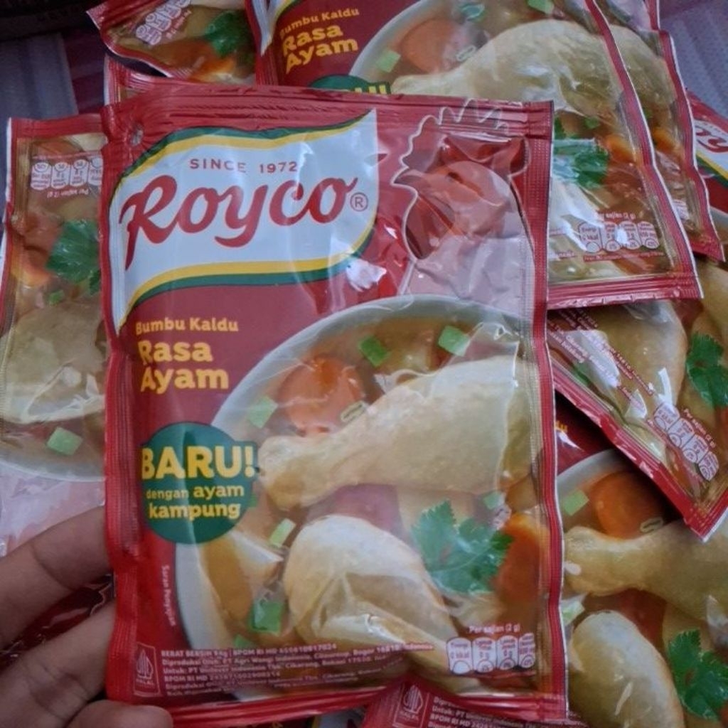 

Royco Bumbu Kaldu Rasa Ayam Kemasan Sachet 94 gram