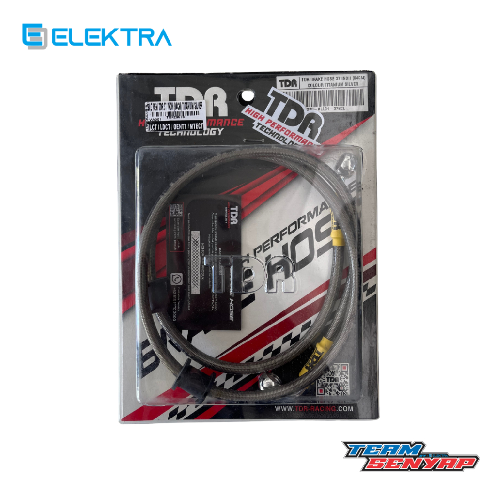 SELANG REM TDR 94 CM TITANIUM SILVER