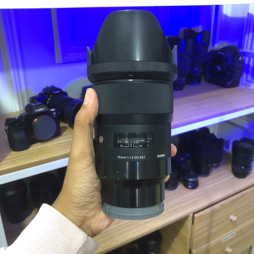 Lensa 35mm f1.4 sigma art sony