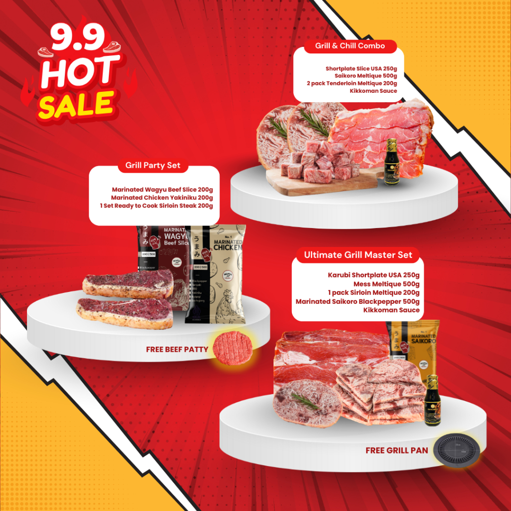 

[Mafia Daging] 9.9 Ultimate Grill Master Set