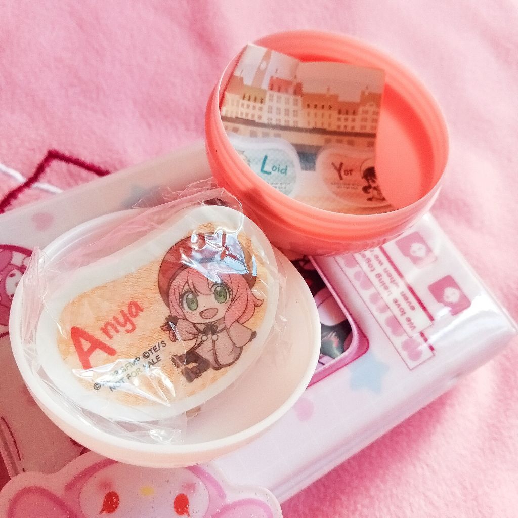 

SPY X FAMILY Official Merch Gachapon Penghapus Anya