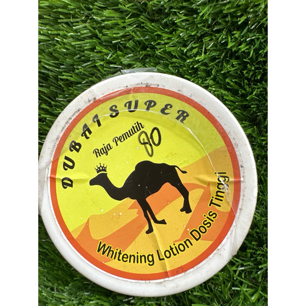 whitening lotion dosis tinggi dubai super raja pemutih 225gr