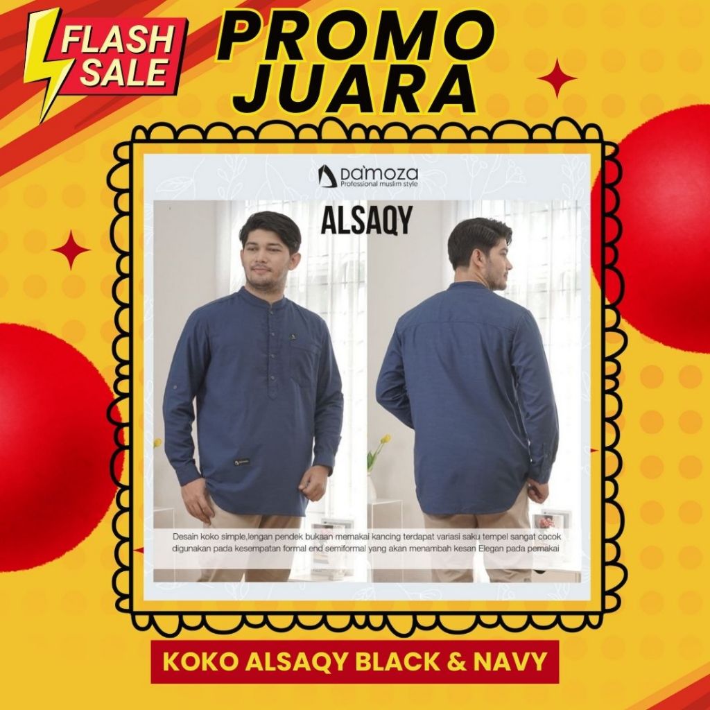 PROMO JUARA / KOKO ALSAQY / KOKO DEWASA / DAMOZA / KOKO DAMOZA / DAMOZA ALSAQY / KOKO WARNA HITAM / 