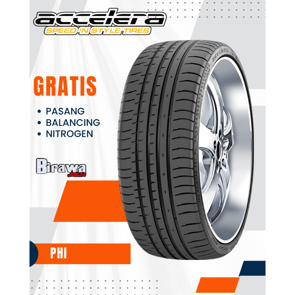 Ban Mobil BMW 235 55 R17 Accelera PHI 235/55 17 ( Gratis Pasang )