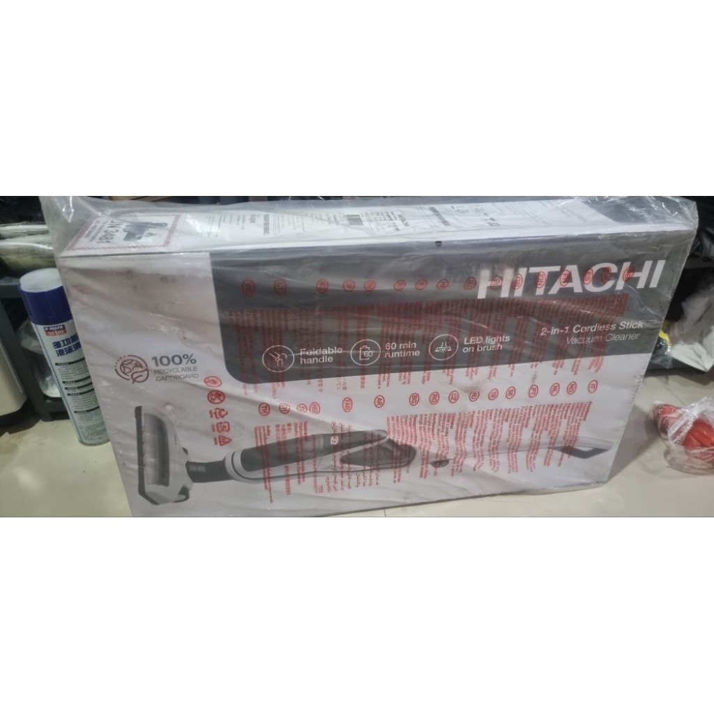 HITACHI VACUUM CLEANER 2 IN 1 CORDLESS STICK