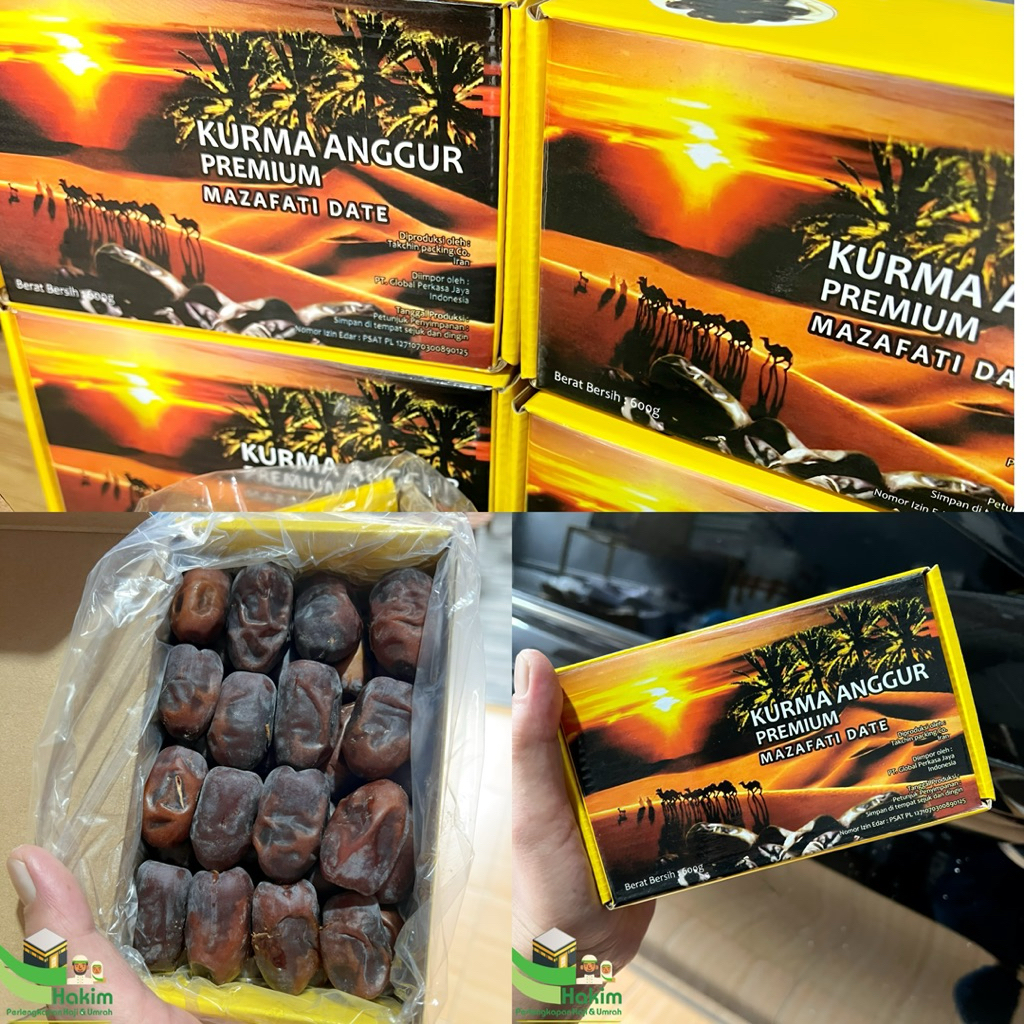 

Kurma Anggur Import Iran Premium Mazafati Date 500Gr