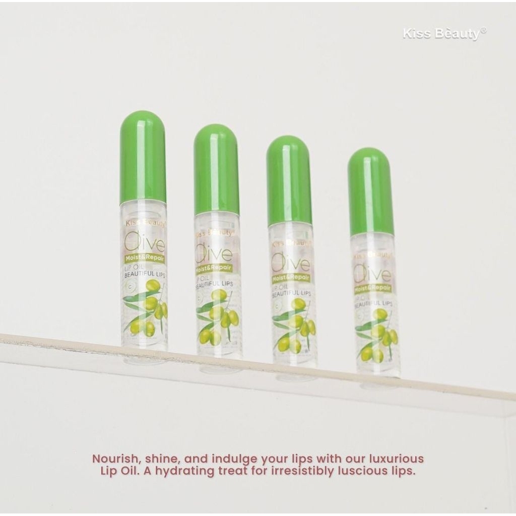 [ECER] LIP OIL VITAMIN BIBIR BEAUTIFUL LIPS MOIST & REPAIR KISS BEAUTY 70644