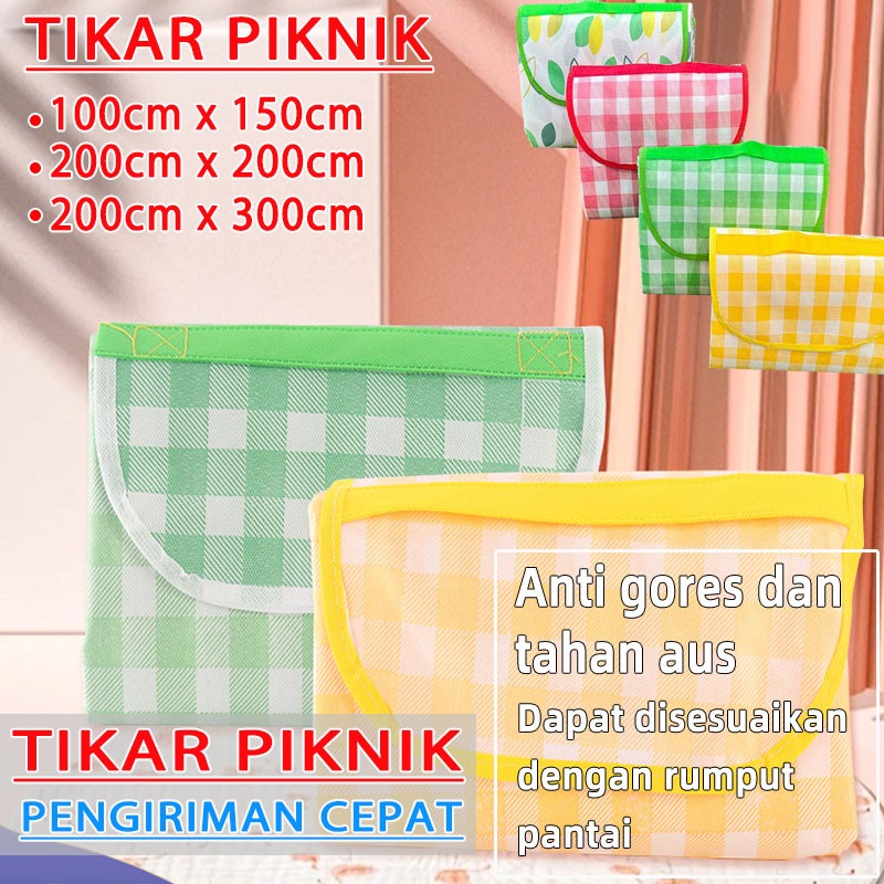 【upgrade】tikar piknik aesthetic tikar piknik lipat jumbo tiker lipat piknik waterproof tikar lipat p