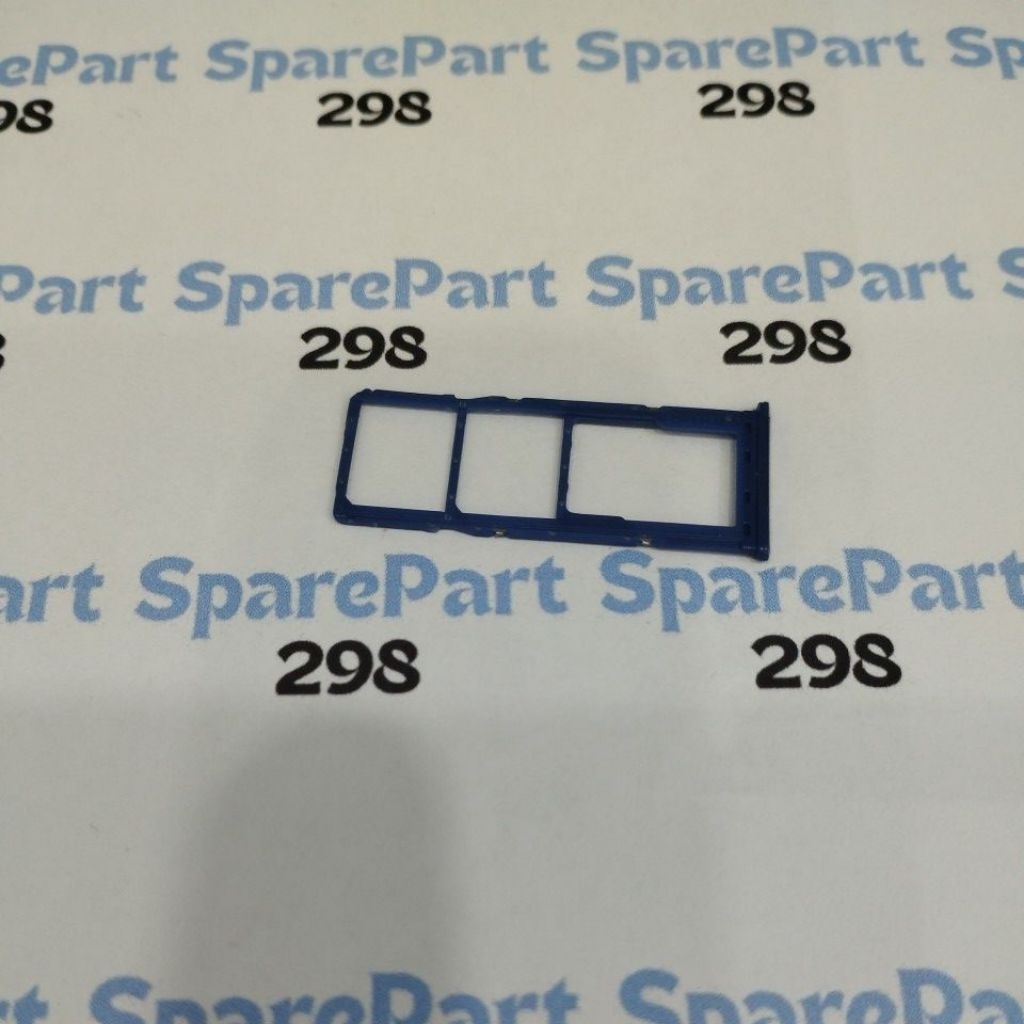 SIM TRAY SAMSUNG A70 A705 BLUE ORIGINAL BEKAS