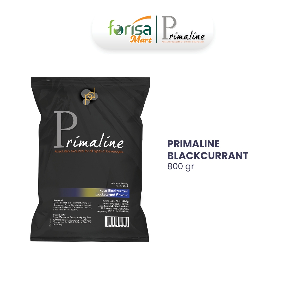 

Primaline Blackcurrant 800 gr