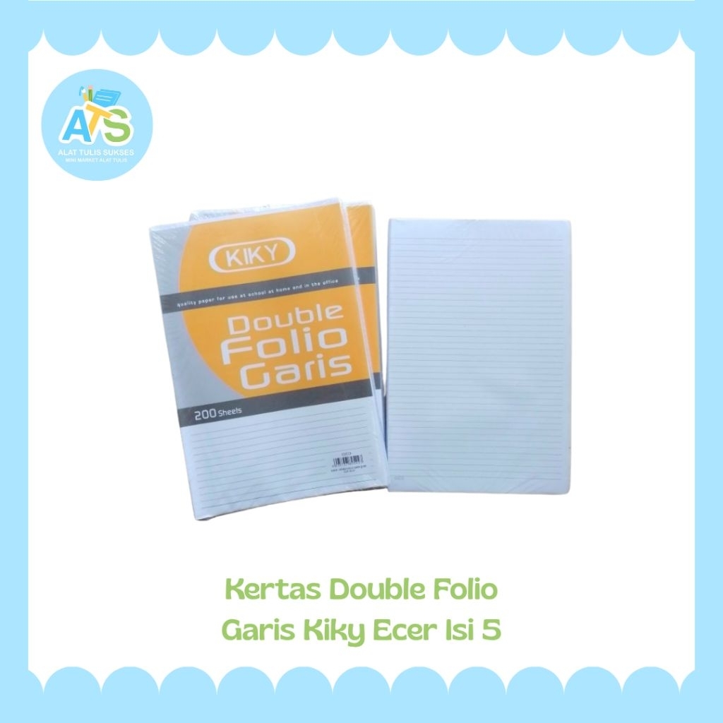 

kertas double folio garis kiky ecer isi 5