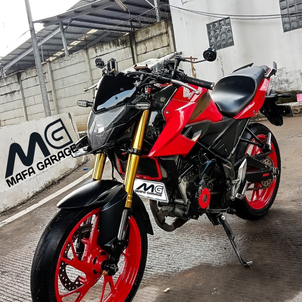 Replika Visor Ori Motor Honda CB150R V2-V3 K56. Visor Motor CB150R. Aksesoris Visor Honda CB150R.