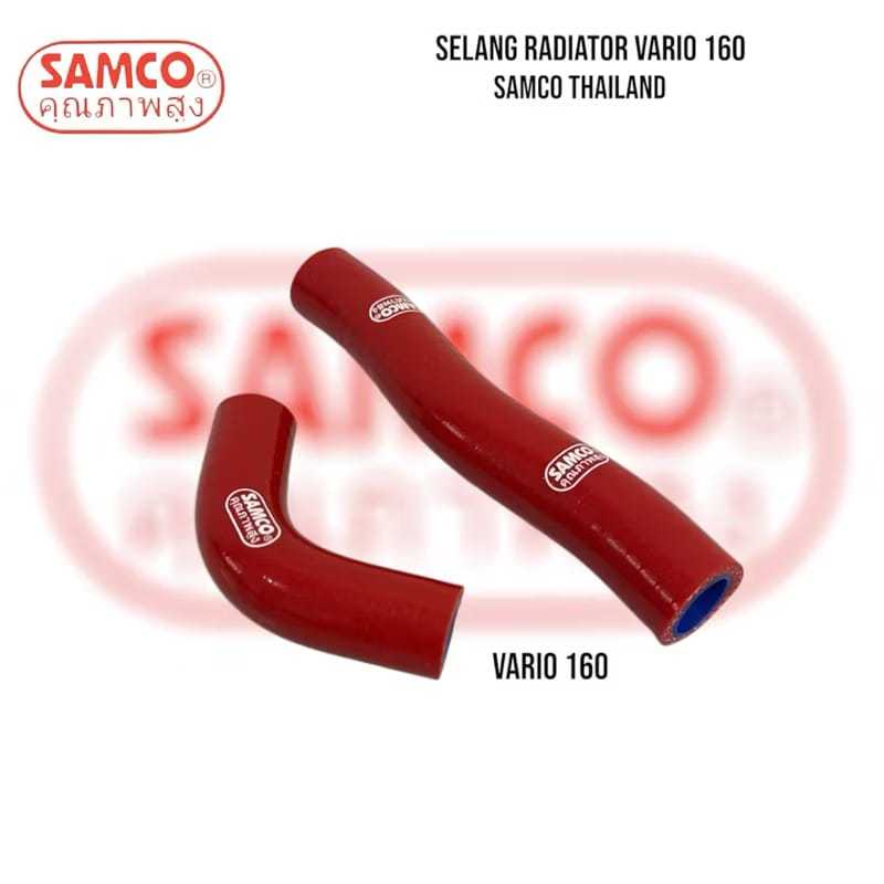 Selang Radiator Samco Thailand Vario 160 PCX 160 Set Red/Blue Series