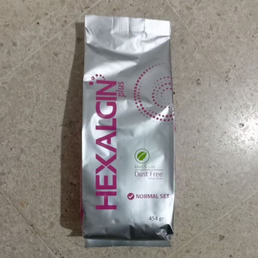 Dental Alginate HEXALGIN KEMASAN PINK Alginat Bahan Cetak Gigi