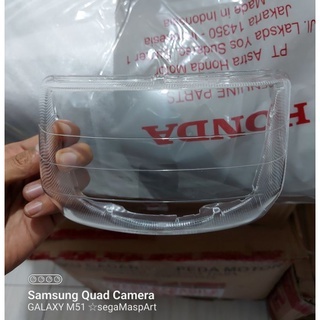 Mika kaca lampu depan supra x lama 100 kev