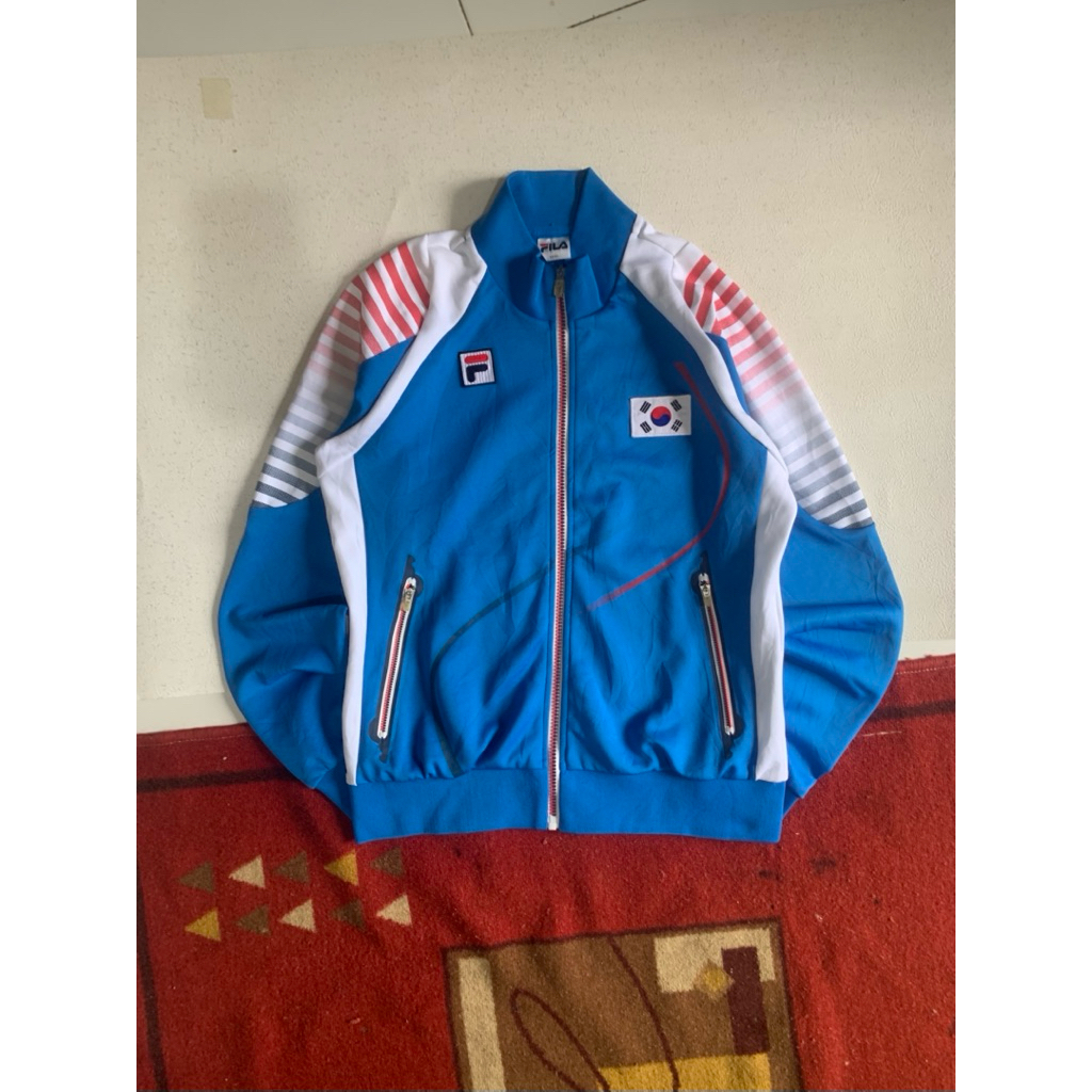 jacket tractop fila second