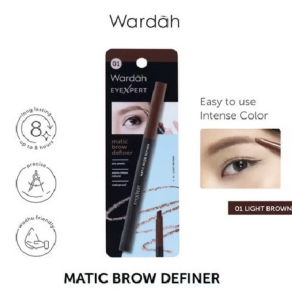 Kuas Alis Wardah EyeXpert / Metic