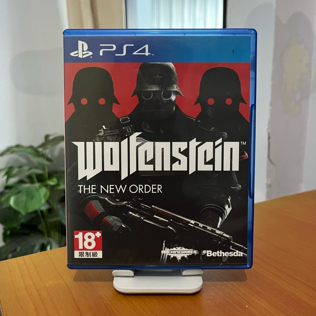 wolfenstein the new order ps4 disc playstation4 kaset ps bd
