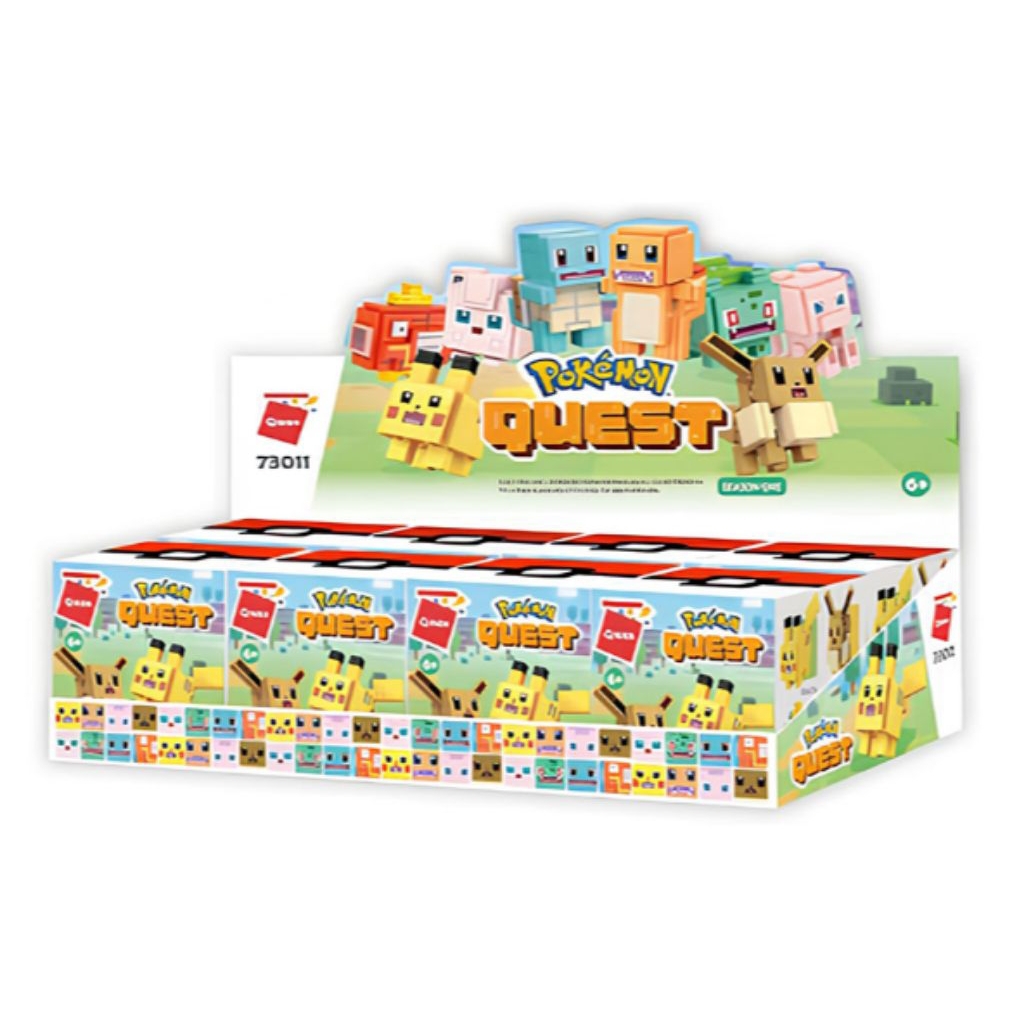 (Desty Shop)Qman Pokemon Quest Blind Box Assorted