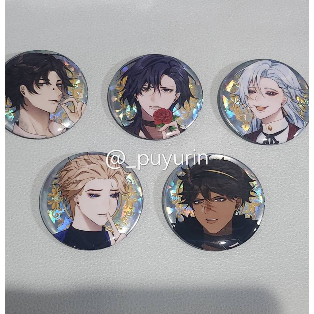 [IDENTITY V] Glam' N Glitz Button Pin Badge [Puyurin]
