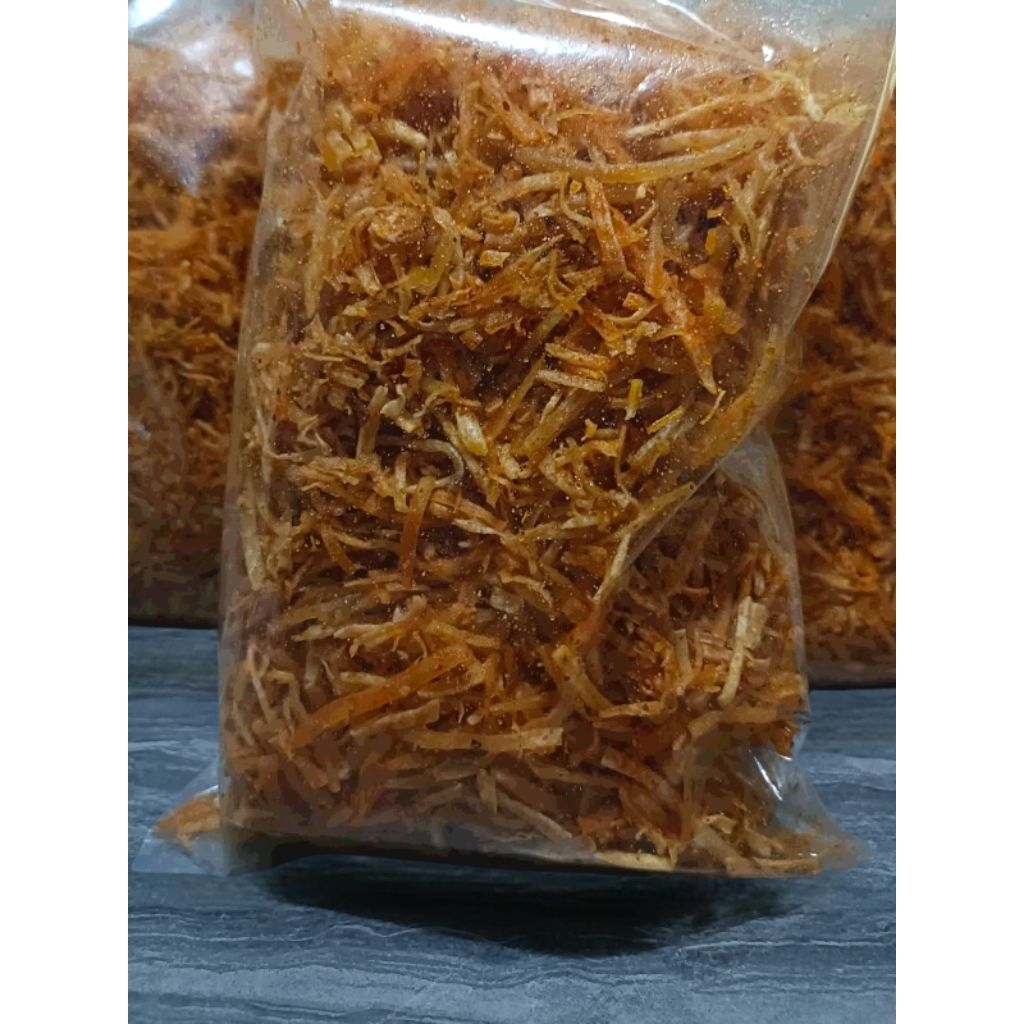 

kripik stik talas pedas gurih mantap isi -+200 gram