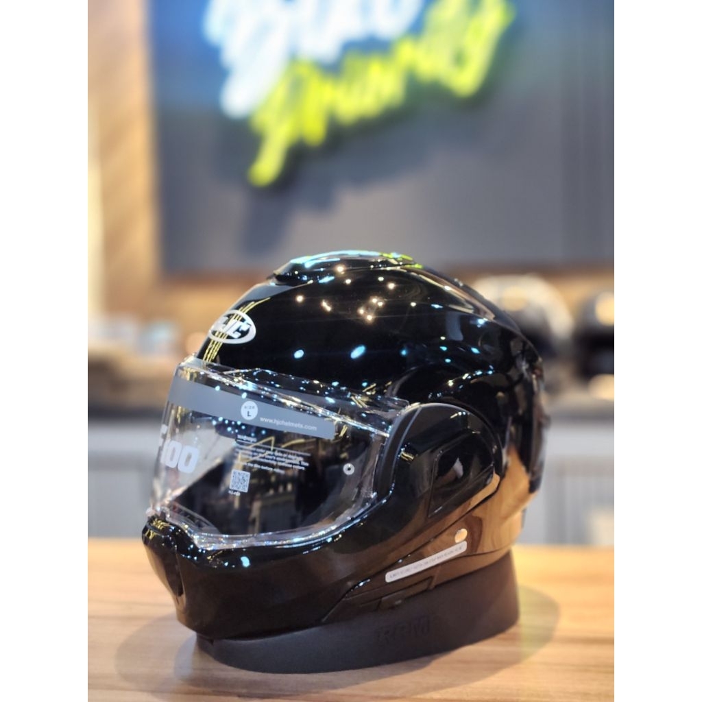 HJC F100 Black Helm Modular