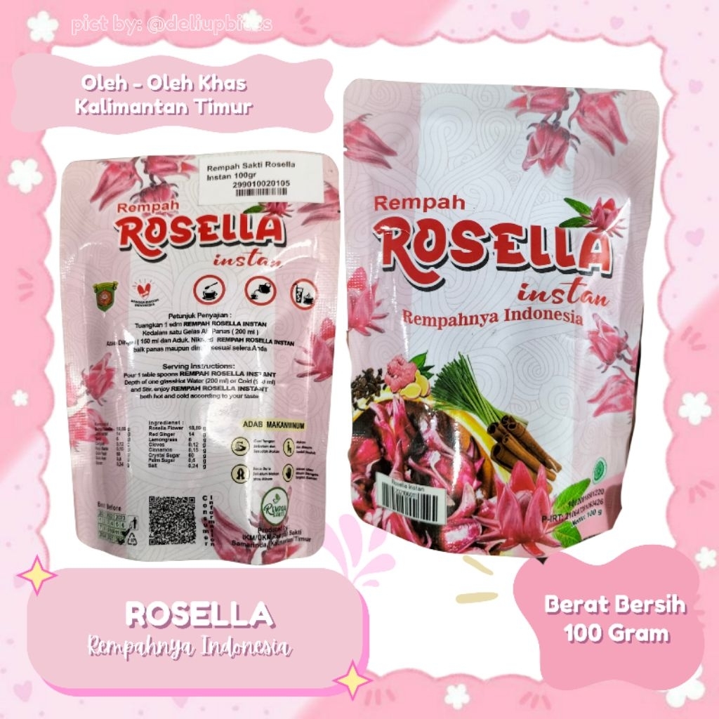 

Rempah Rosella Instan 100 gram (Oleh-oleh Khas Samarinda)
