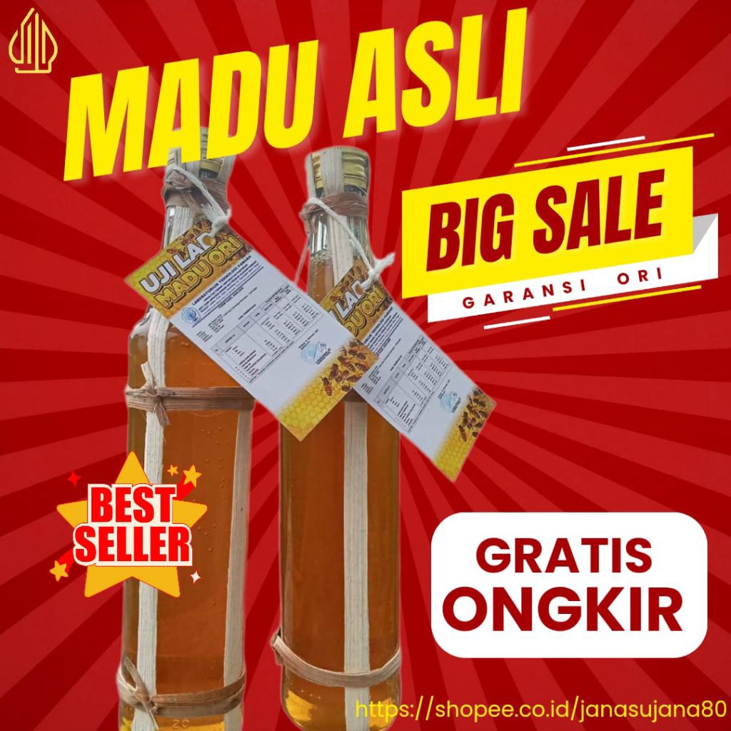 

Madu Asli Garansi 100 % Uji Laboratorium Murni Alami Bisa Uji Laboratorium Ulang