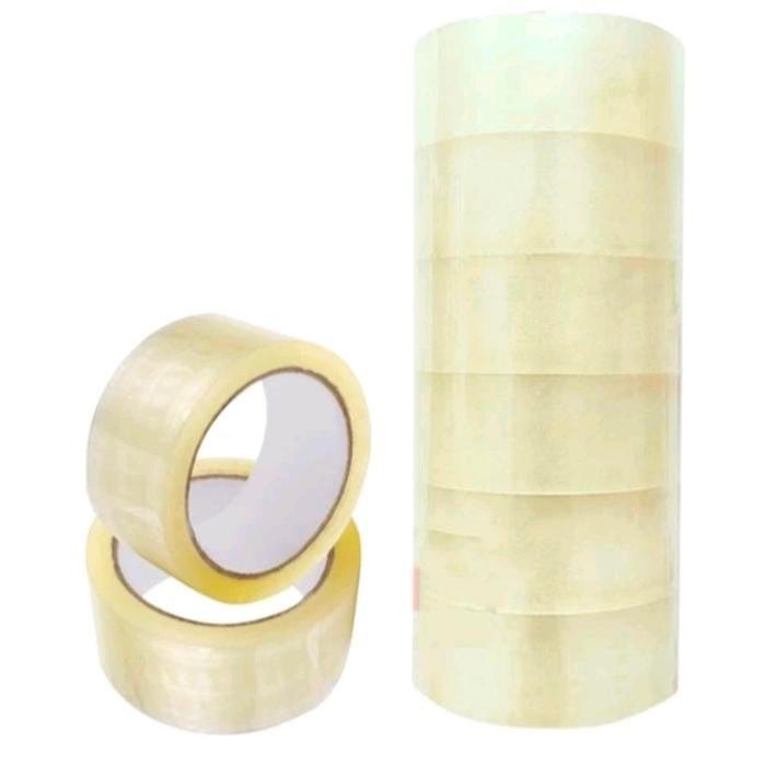 

(6 PCS) Lakban Bening Besar Rabbit 45 mm x 100 yard Packing Murah Berkualitas tinggi bisa cod instan