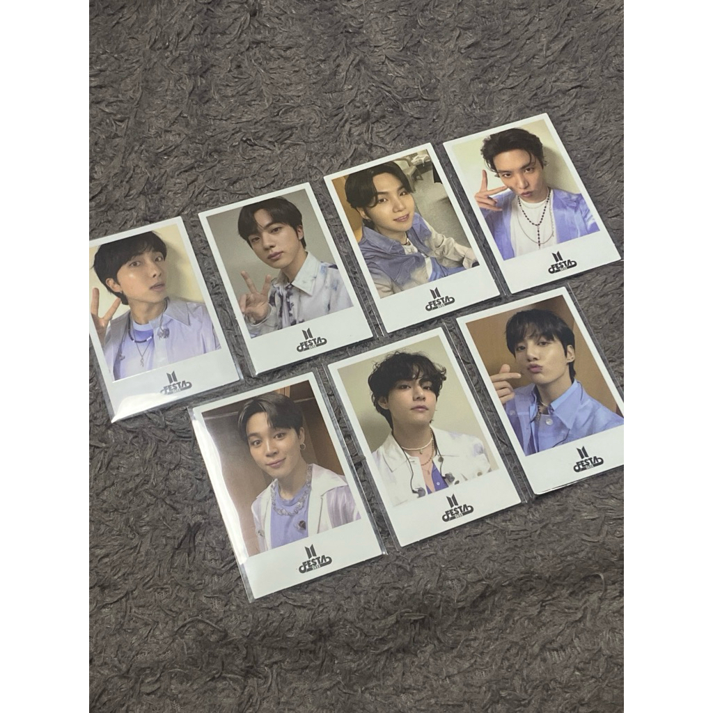 Official Photocard Polaroid Festa 2025 - BTS