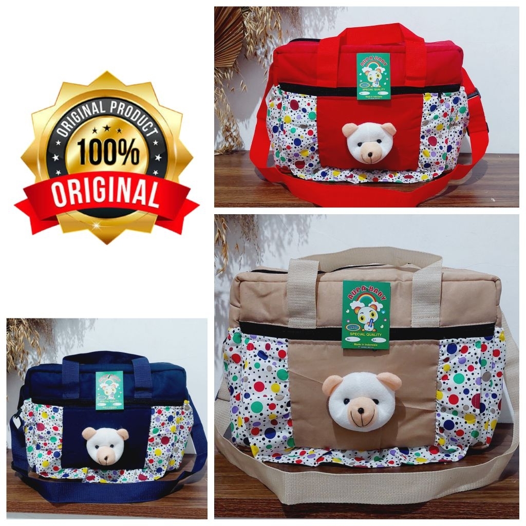 TERBARU TAS BAYI BESAR FADLI BONEKA BERUANG MOTIF BALON TERBARU