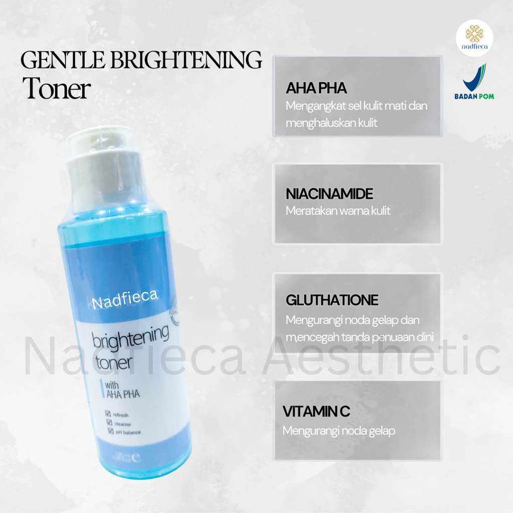 Gentle Brightening Toner (BPOM - Hydrating Brightening Toner)