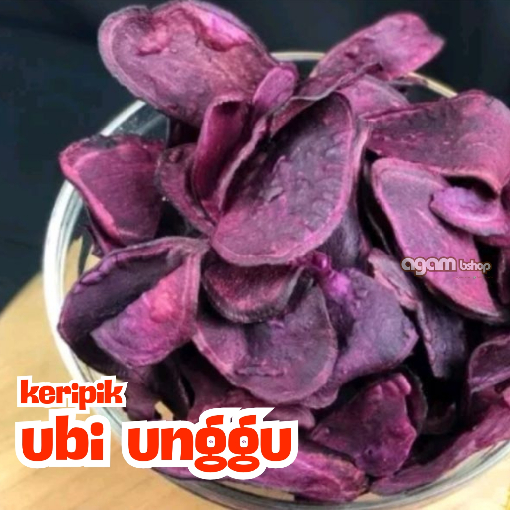 

KERIPIK UBI UNGGU / JAJANAN SEHAT / JADUL