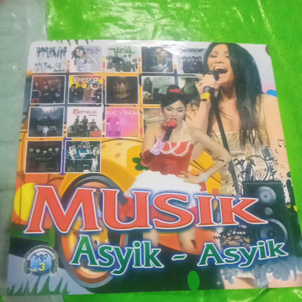 CD MP3 MUSIK ASYIK ASYIK V203