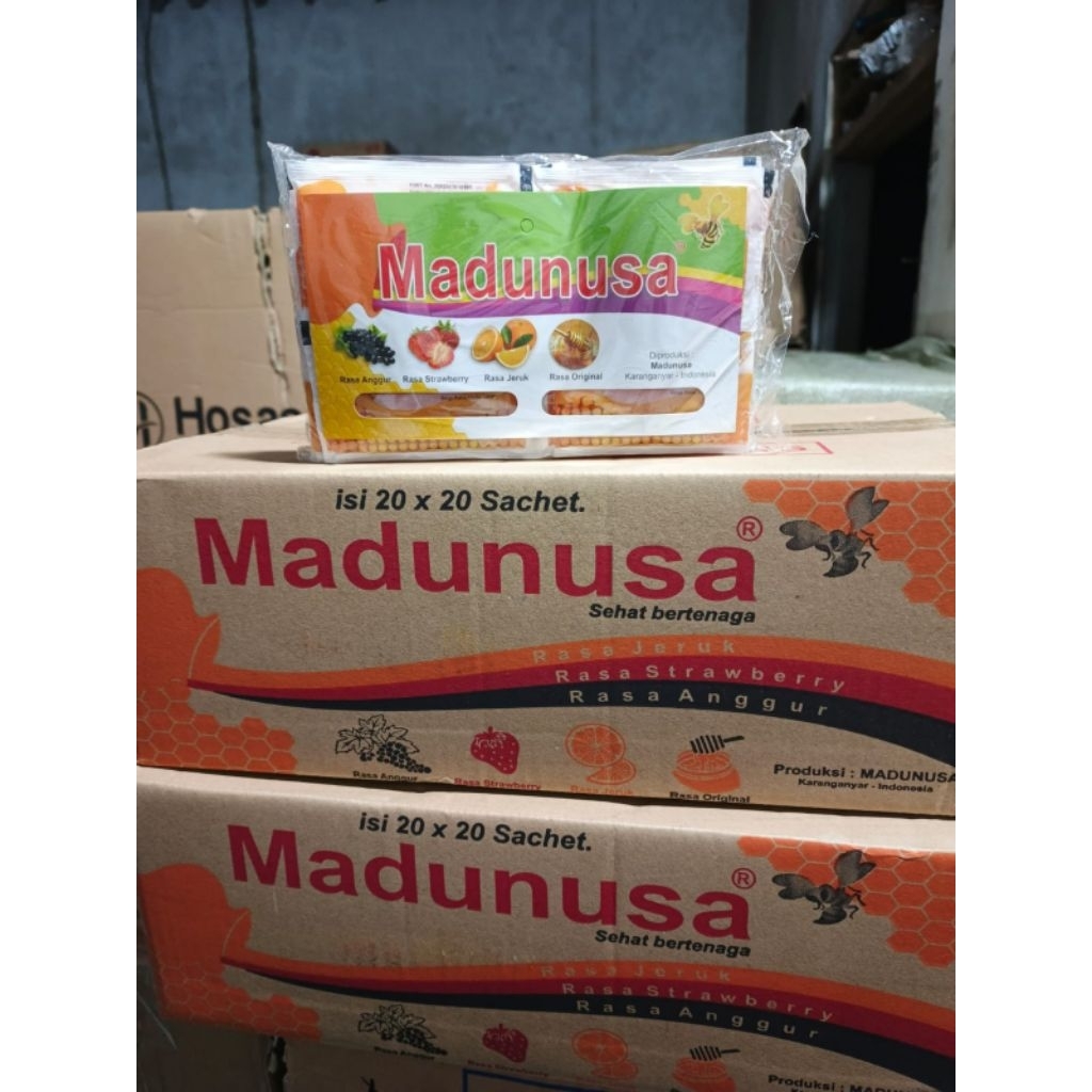 

Madunusa sachet 1 karton 20 pack 400 sachet
