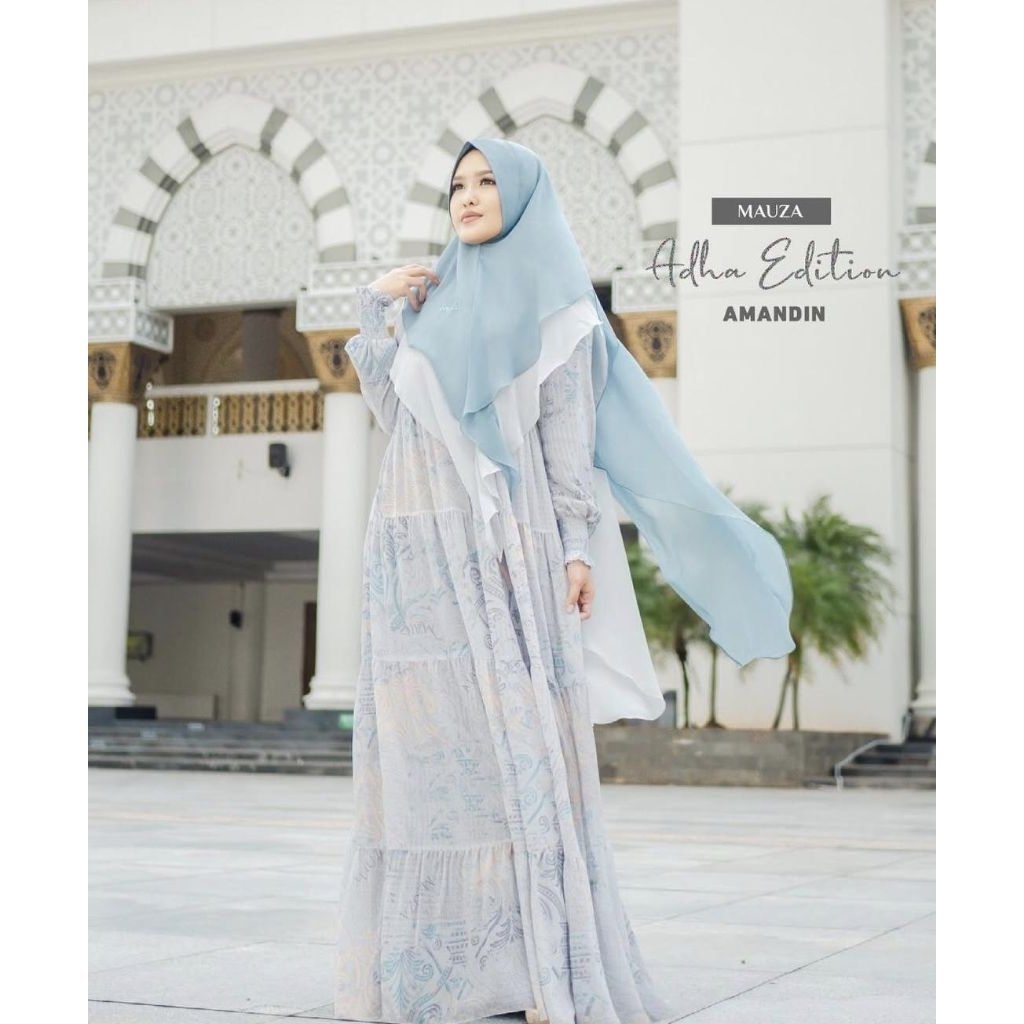 Gamis Mauza Syari | Dress Amandin By Mauza Syari